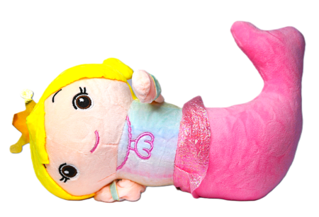 Enchanting Mermaid Plush Toy (Set of 2)