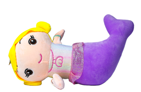 Enchanting Mermaid Plush Toy (Set of 2) - Image 2