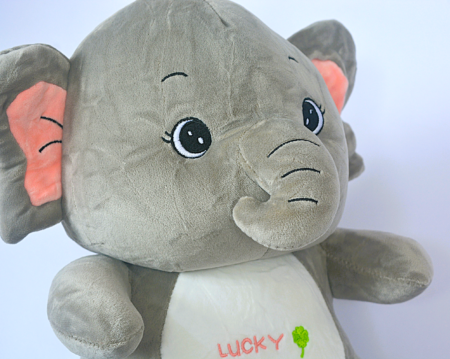 Lucky Elephant Plush Toy (45 CM) - Image 5