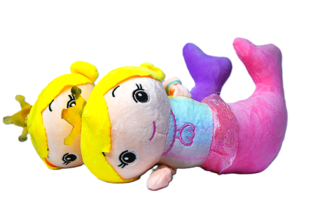Enchanting Mermaid Plush Toy (Set of 2) - Image 5