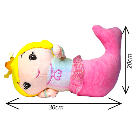 Enchanting Mermaid Plush Toy (Set of 2) - Image 7